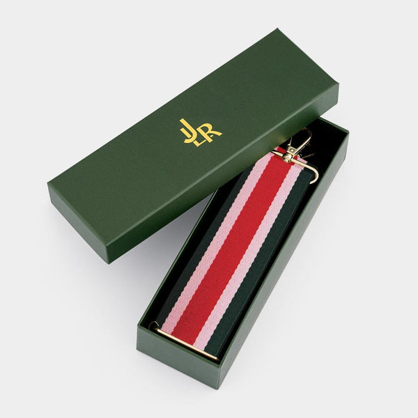 Johnny Loves Rosie Berry Georgie Stripe Bag Strap