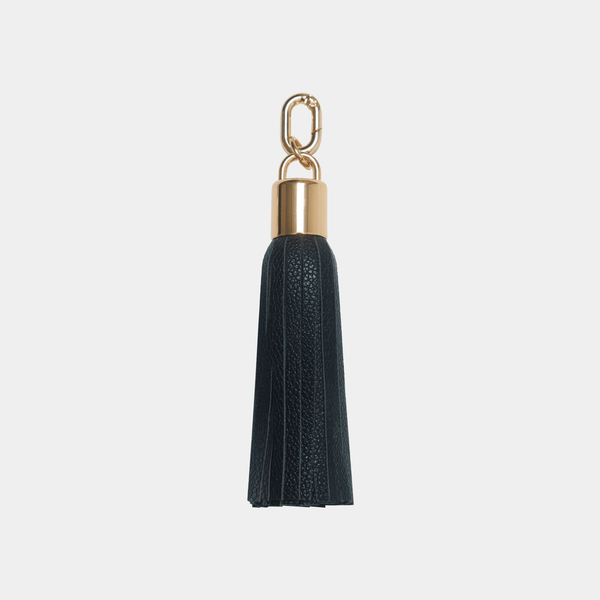 johnny loves rosie Black Tassel Keyring