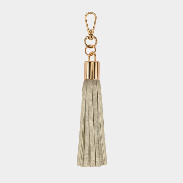 johnny loves rosie Luxe Gold Tassel Keyring