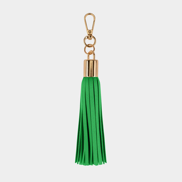 johnny loves rosie Luxe Green Tassel Keyring