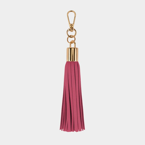 johnny loves rosie Luxe Pink Tassel Keyring