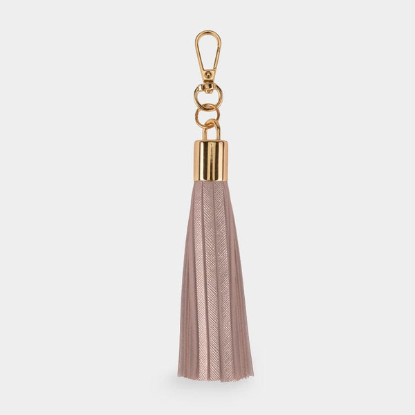 johnny loves rosie Luxe Rose Gold Tassel Keyring