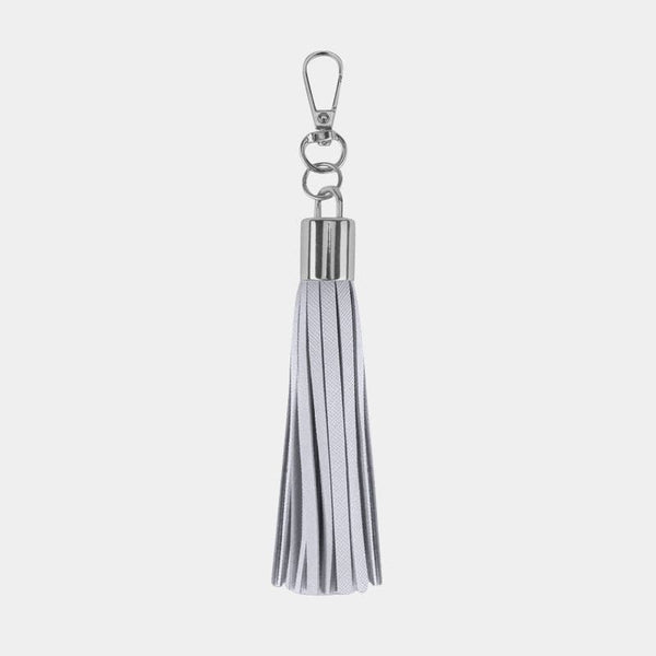 johnny loves rosie Luxe Silver Tassel Keyring