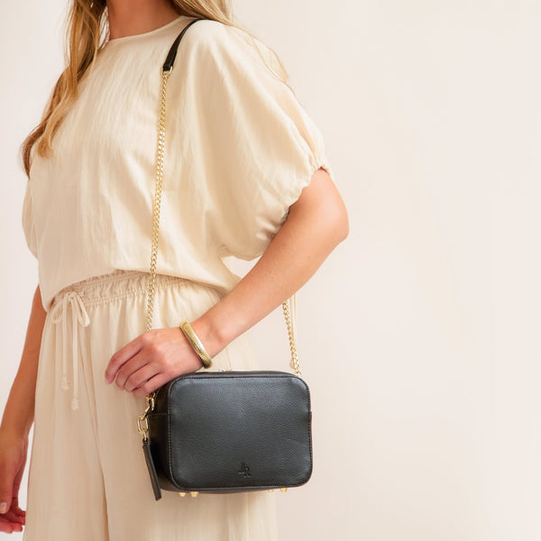 Johnny Loves Rosie Marlow Crossbody Bag - Black