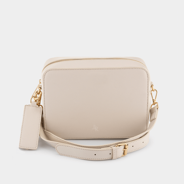 johnny loves rosie Marlow Crossbody Bag - Ecru