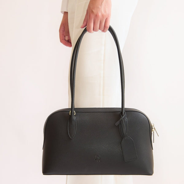 Johnny Loves Rosie Notting Hill Bowling Bag - Black