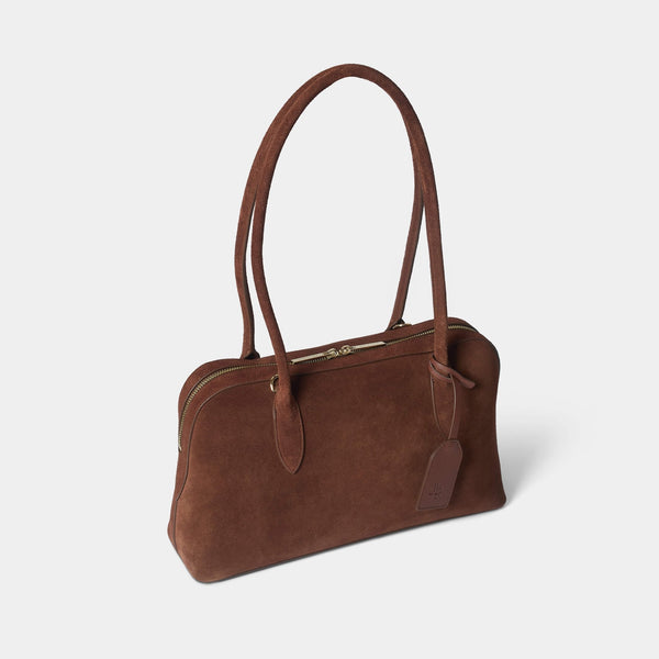 Johnny Loves Rosie Notting Hill Bowling Bag - Brown