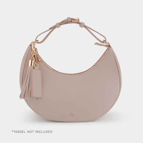 johnny loves rosie Rudy Midi Half Moon Bag - Mocha