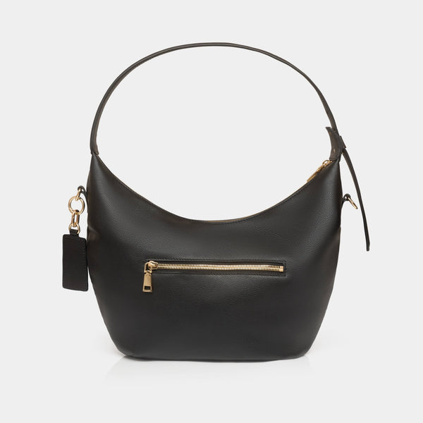 Johnny Loves Rosie Sloane City Luxe Leather Bag - Black