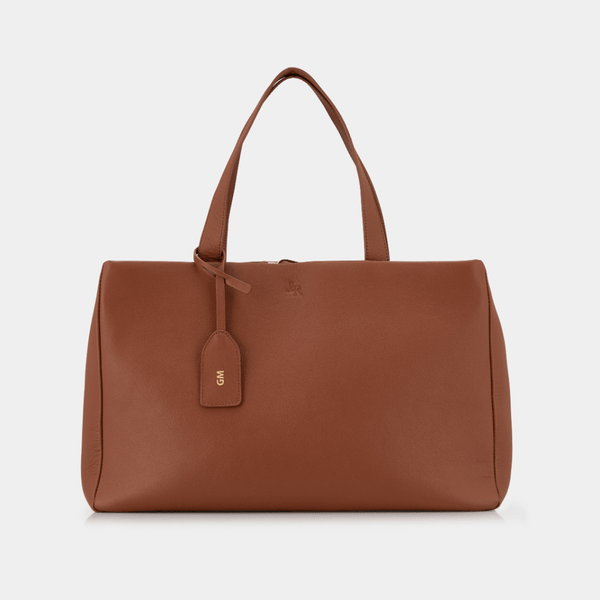 johnny loves rosie Stella Large Luxe Leather Tote Bag- Tan johnny loves rosie Stella Large Luxe Leather Tote Bag- Tan