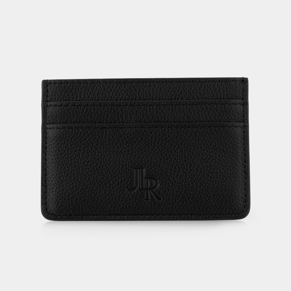 johnny loves rosie The JLR Luxe Leather Cardholder - Black