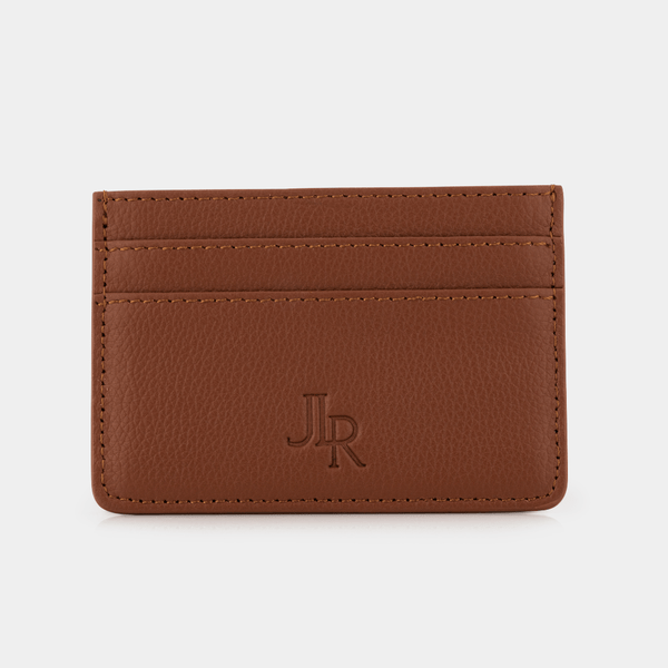 johnny loves rosie The JLR Luxe Leather Cardholder - Tan