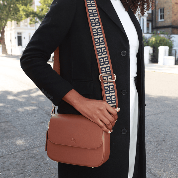 Johnny Loves Rosie Westminster Luxe Leather Saddle Bag