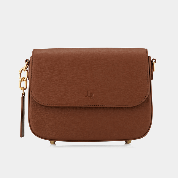 Johnny Loves Rosie Westminster Luxe Leather Saddle Bag