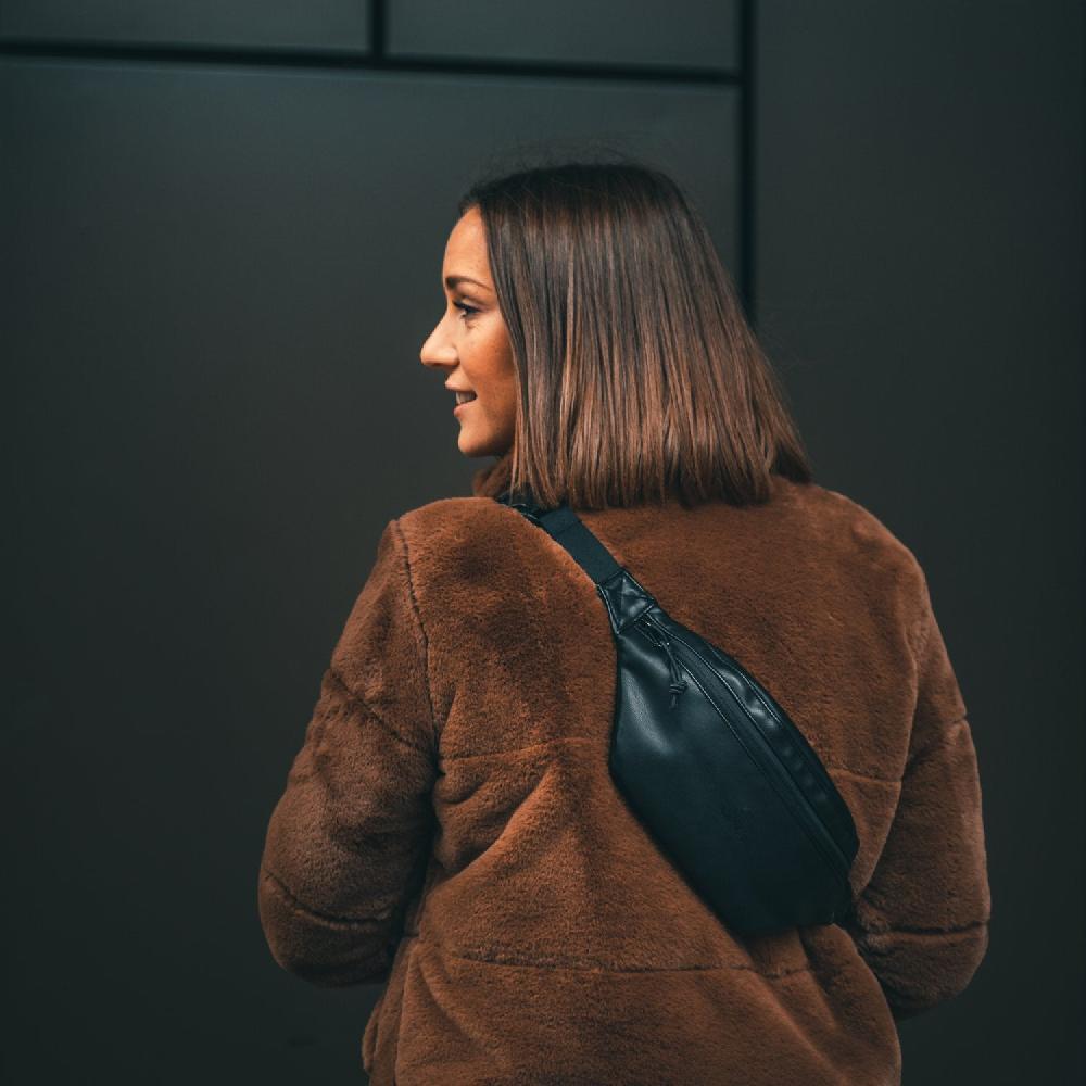 Johnny Urban Bum Bag "Toni" PU Leather Black