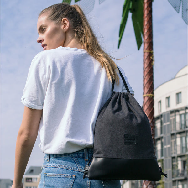 Johnny Urban Drawstring Bag "Luke" Anthracite