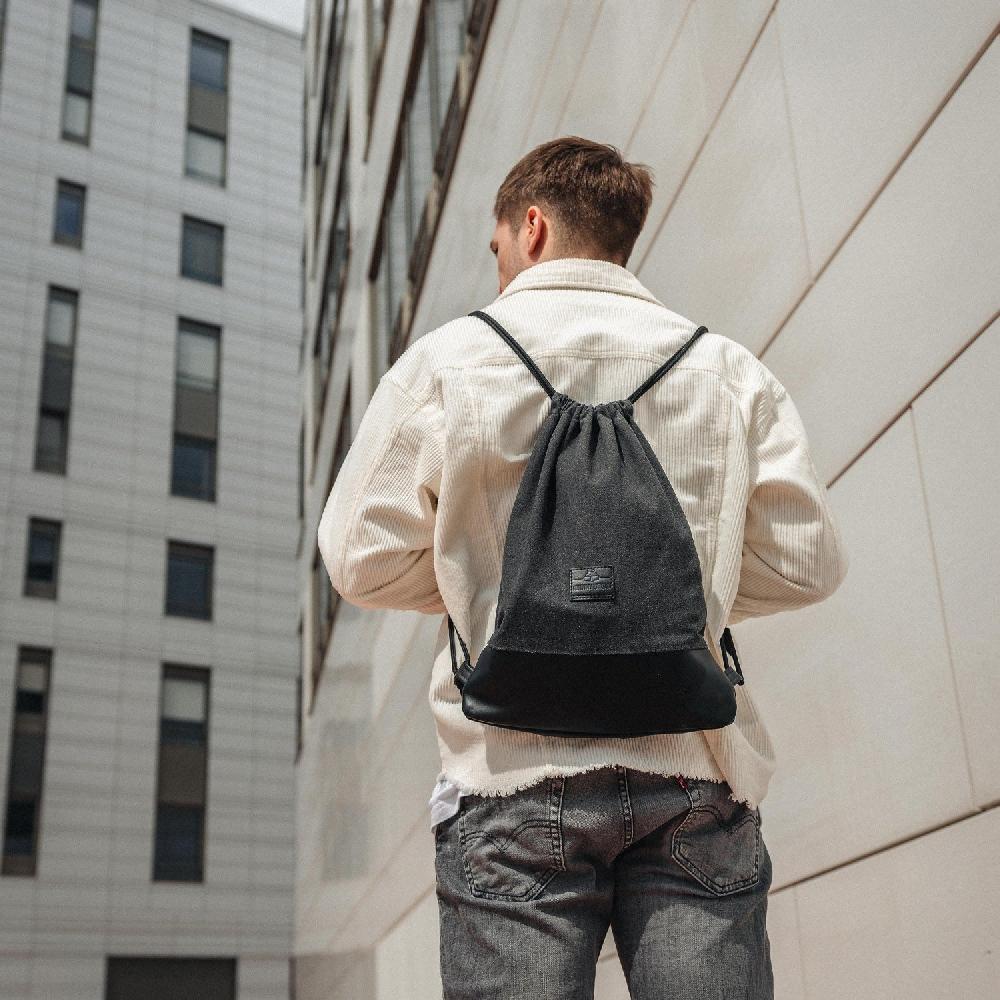 Johnny Urban Drawstring Bag "Luke" Anthracite