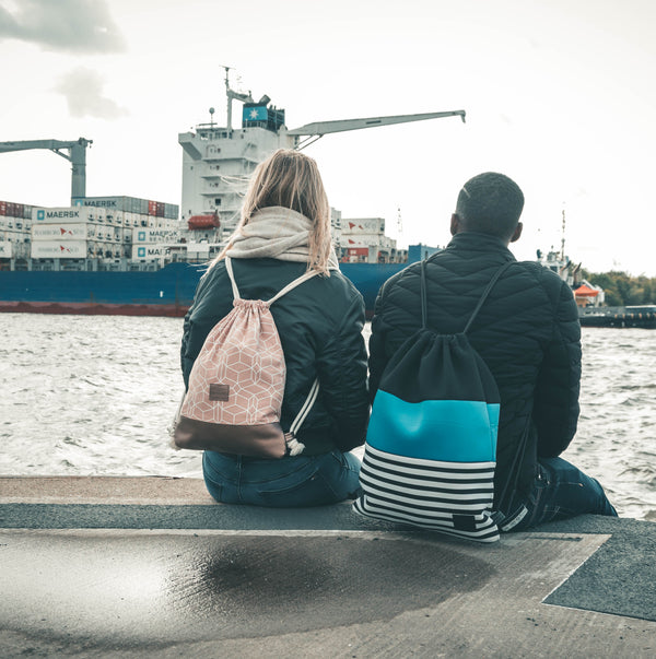 Johnny Urban Drawstring Bag "Noah" Pink