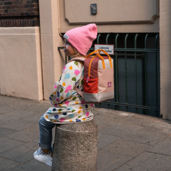 Johnny Urban Kids Backpack "Linus" Pink Colorful