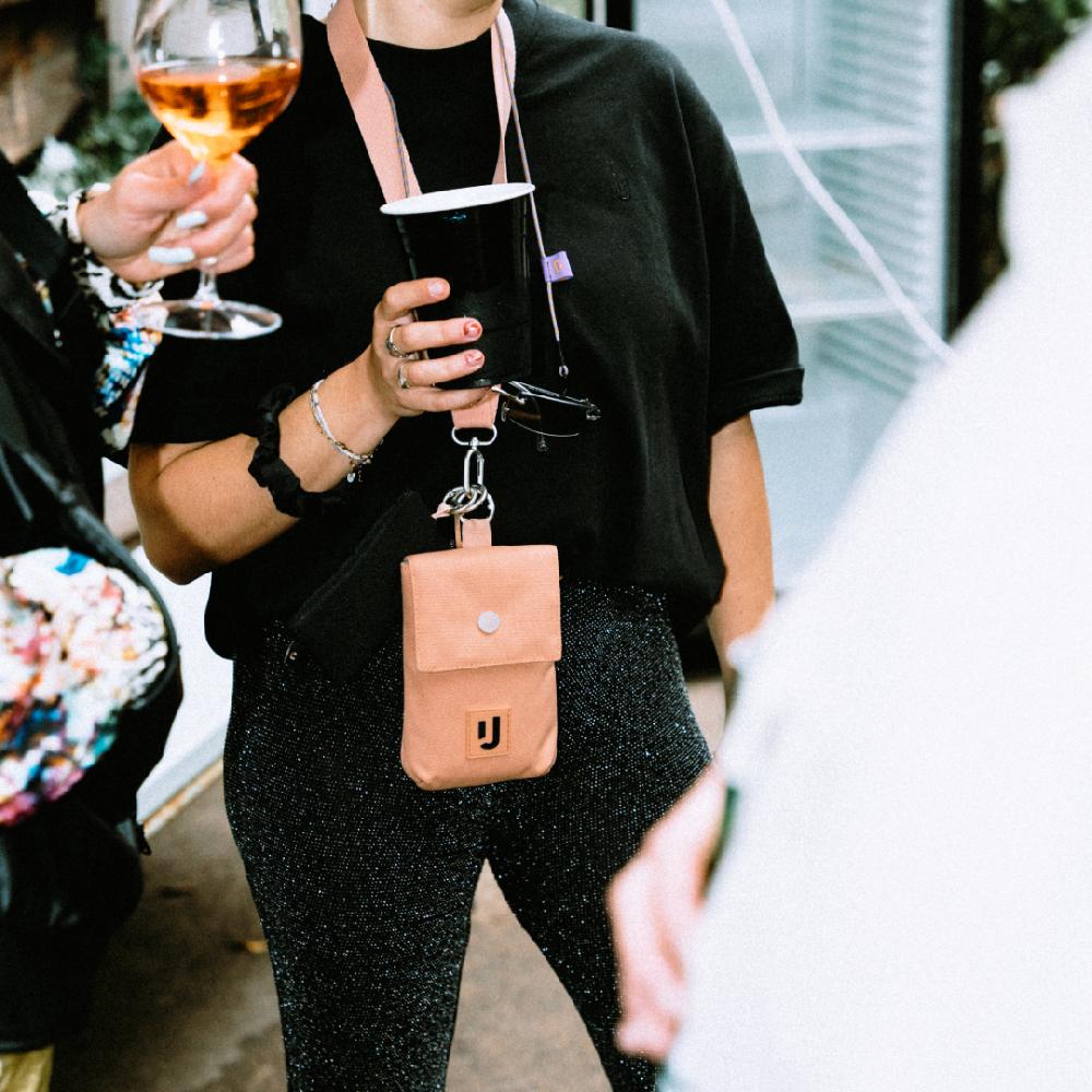 Johnny Urban Neck Pouch "Juno" Black