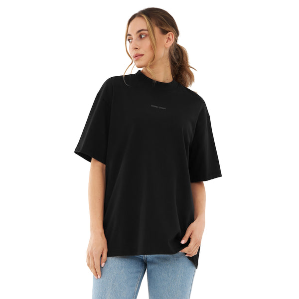 Johnny Urban Oversized T-shirt "Sammy" Print Black