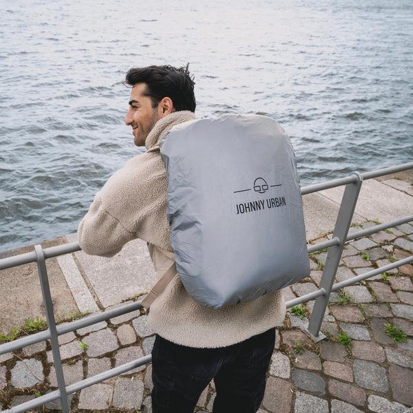 Johnny Urban Raincover "Bo L" Grey Reflective