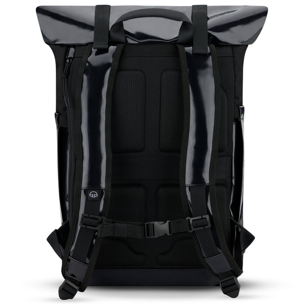 Johnny Urban Rolltop Backpack "Ashton" Black