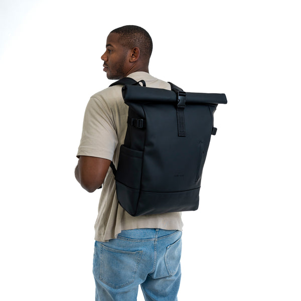 Johnny Urban Rolltop Backpack "Harvey Large" Black