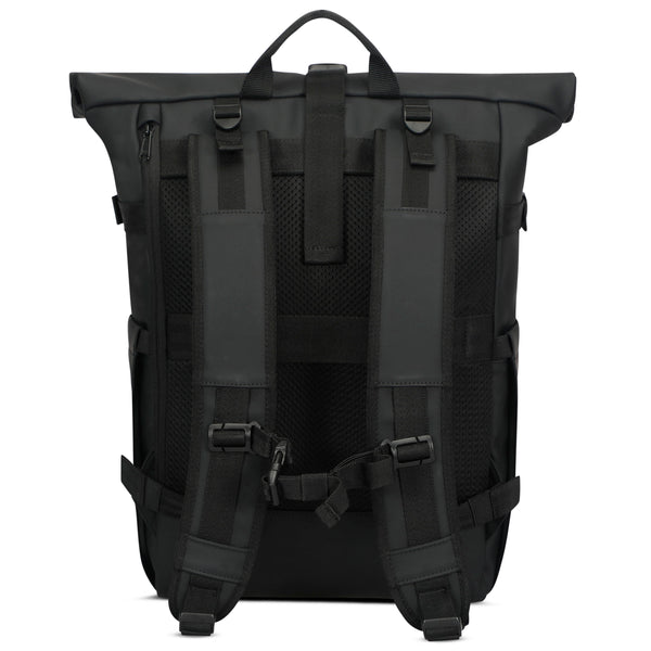 Johnny Urban Rolltop Backpack "Harvey Large" Black