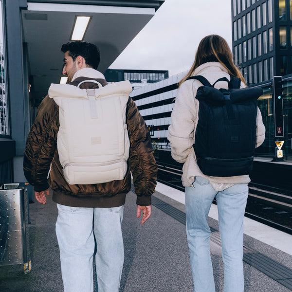 Johnny Urban Rolltop Backpack "Kyle" Black
