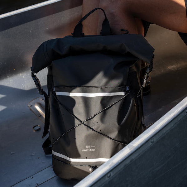 Johnny Urban Rolltop Backpack "Myles" Bike Black