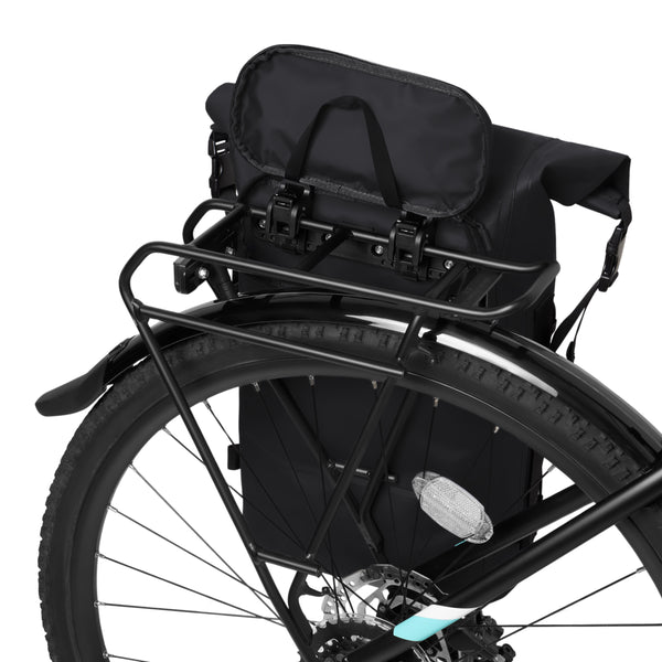 Johnny Urban Rolltop Backpack "Myles" Bike Black