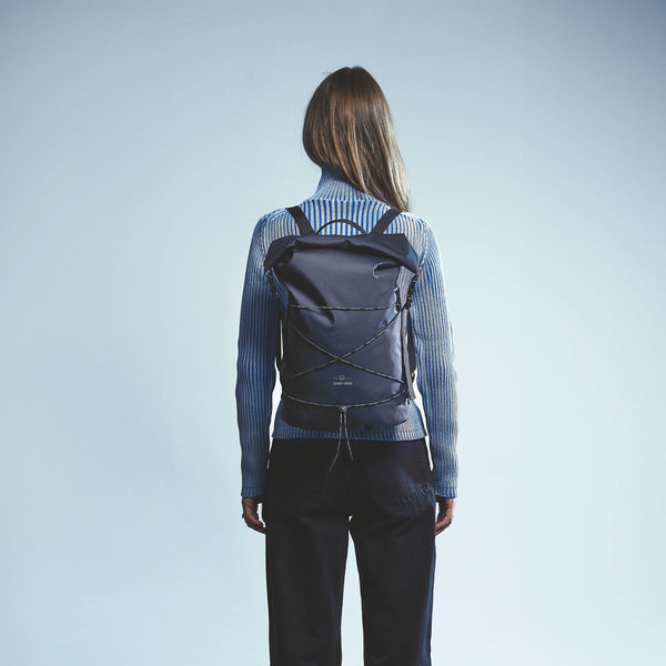 Johnny Urban Rolltop Backpack "Myles" Black
