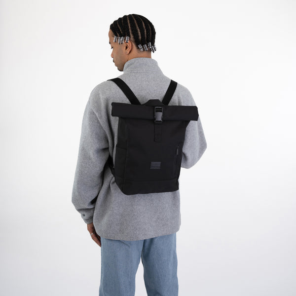 Johnny Urban Rolltop Backpack "Robin Small" Black