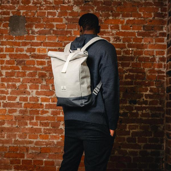 Johnny Urban Rolltop Backpack "Ryan" Sand-grey