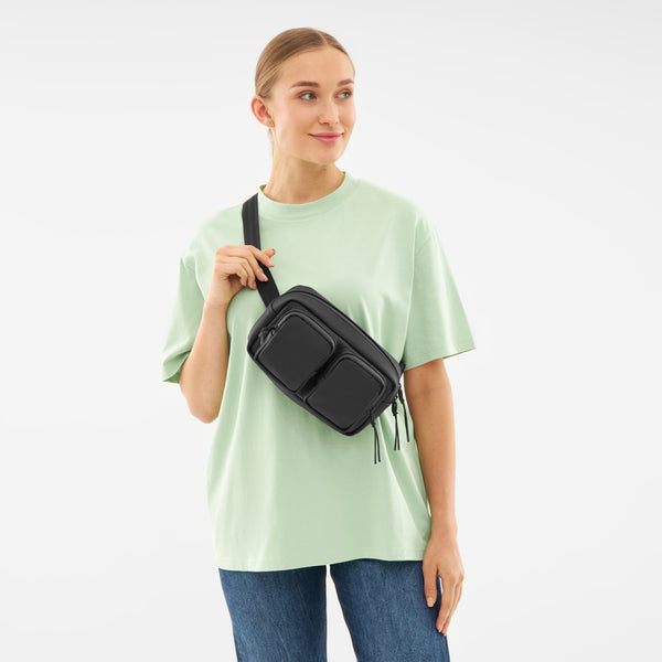 Johnny Urban Shoulder Bag "Wesley" Black