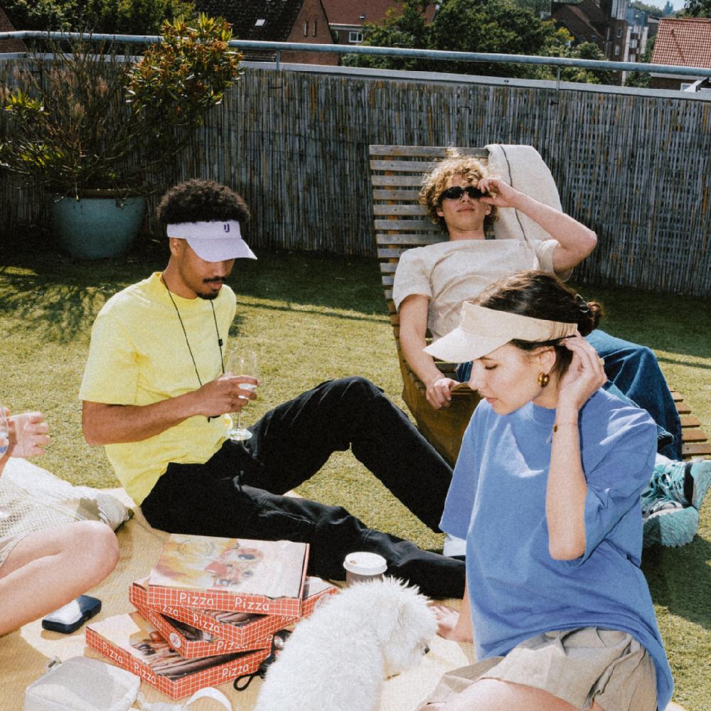 Johnny Urban Sun Visor "Terry" Peach