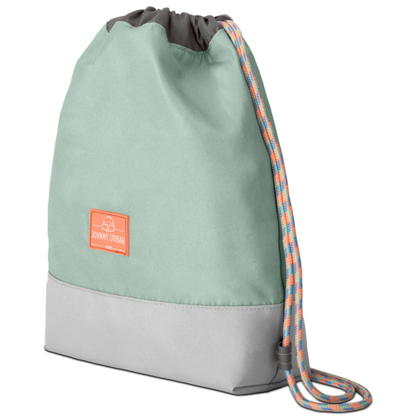 Johnny Urban Kids Drawstring Bag "Nino" Mint Colorful