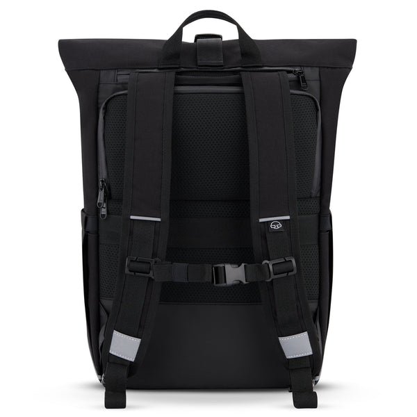 Johnny Urban Rolltop Backpack "Robin Medium" Bike Black
