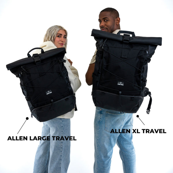 Johnny Urban Travel Backpack "Allen Large Travel" Black