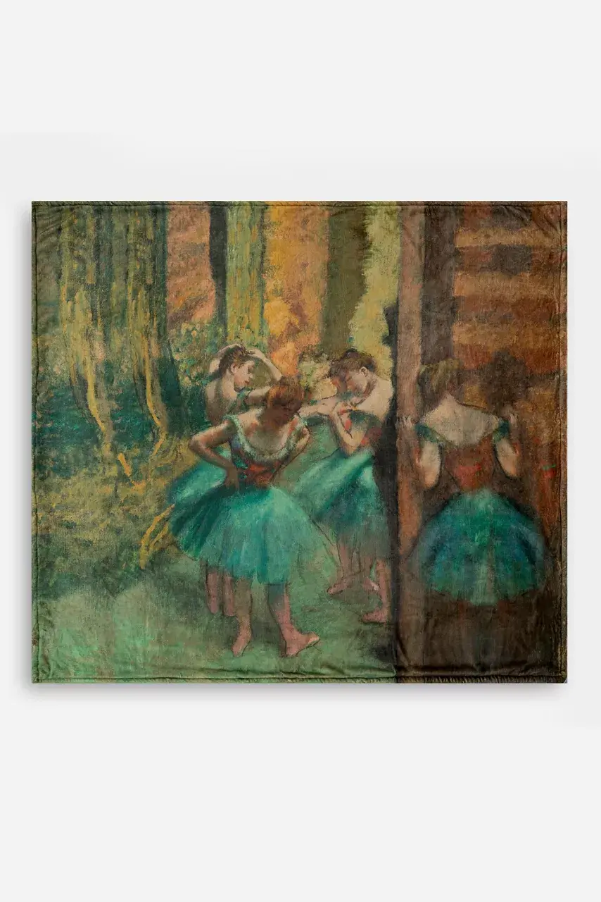 Johnny Was DEGAS DANCERS LAUREL CANYON COZY BLANKET Dancers