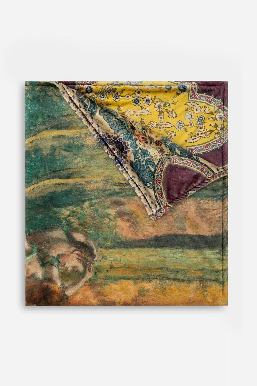 johnny was DEGAS DANCERS LAUREL CANYON COZY BLANKET Dancers