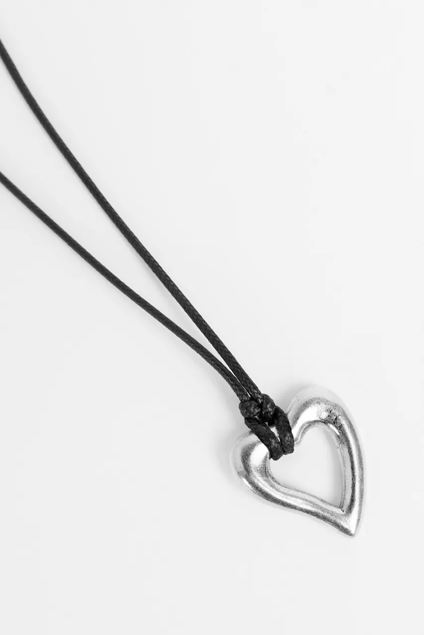 Johnny Was ABSTRACT HEART PENDANT NECKLACE