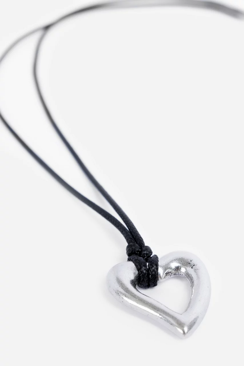 Johnny Was ABSTRACT HEART PENDANT NECKLACE
