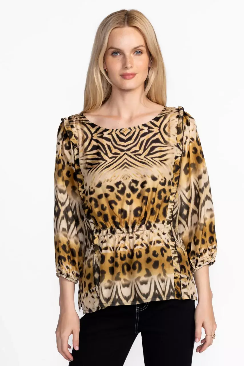 Johnny Was AISHA BLOUSE Siswati