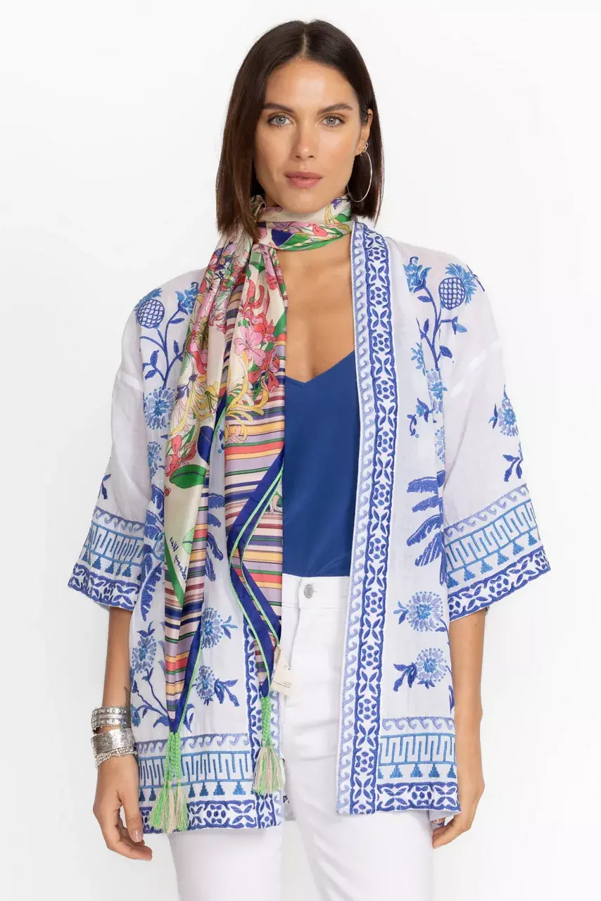 Johnny Was ALDRICH SCARF Aldrich Scarf Print