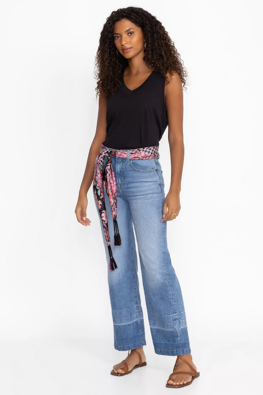 Johnny Was ALTONA SILK SCARF Altona Scarf Print