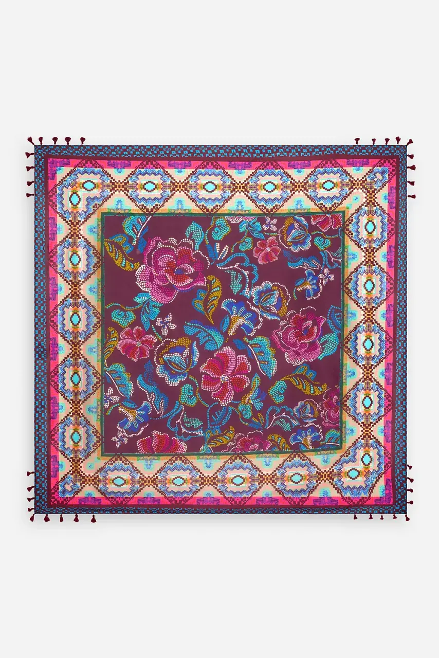 johnny was APHAIA SILK SCARF Aphaia