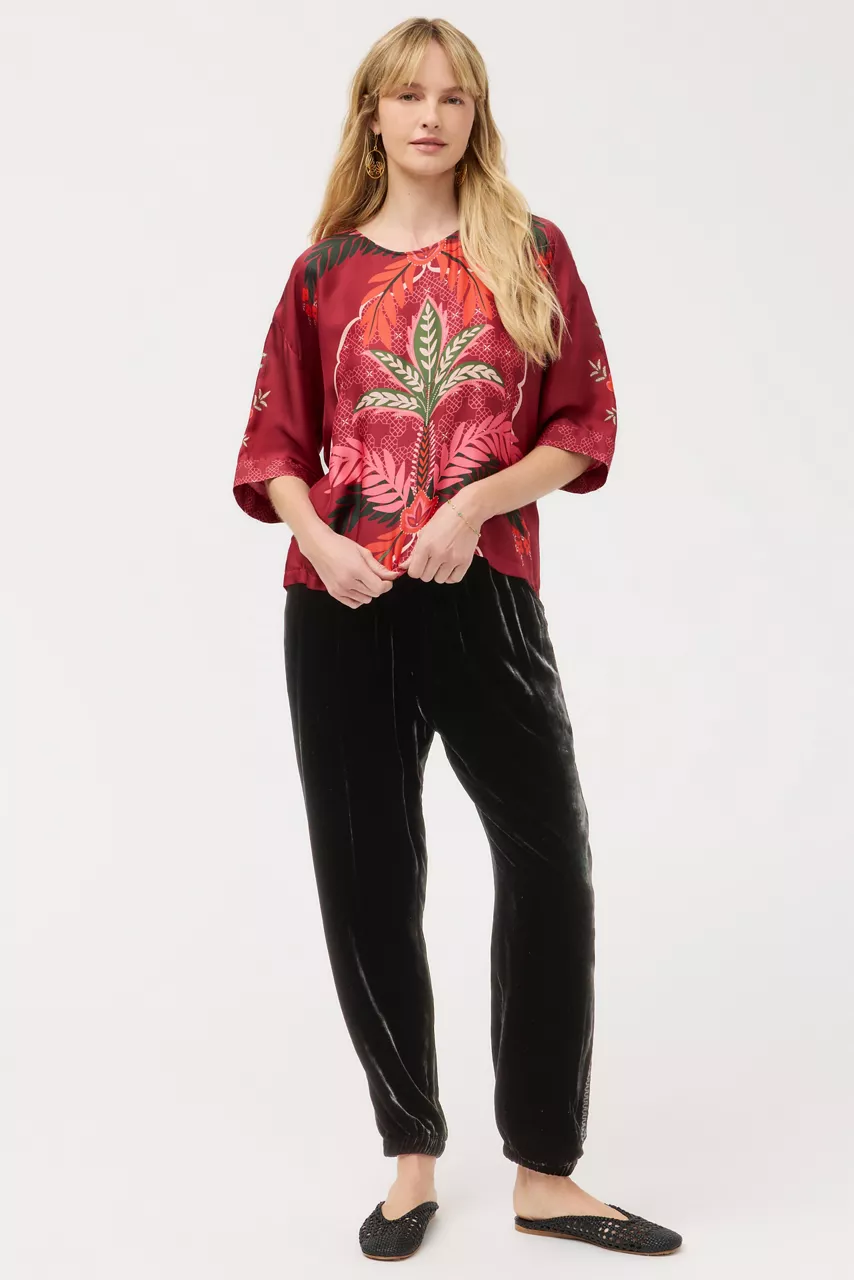 Johnny Was ARDEN OVERSIZED BLOUSE Caleta