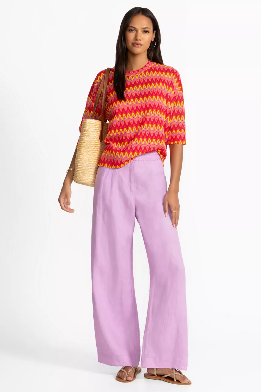 Johnny Was ARDEN OVERSIZED BLOUSE Sherbert